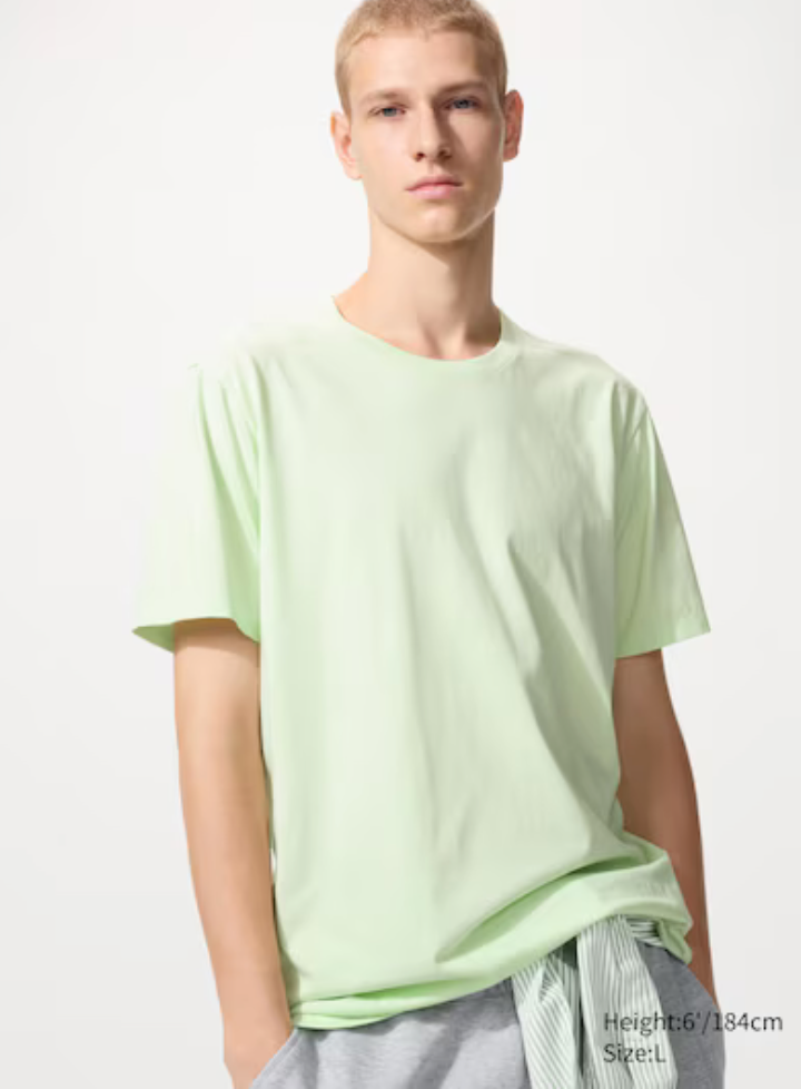 100% Organic Cotton Crew Neck T-Shirt