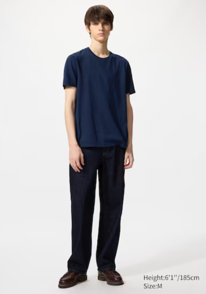 100% Organic Cotton Crew Neck T-Shirt