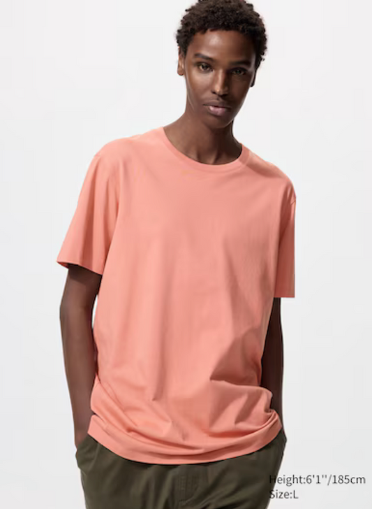 100% Organic Cotton Crew Neck T-Shirt