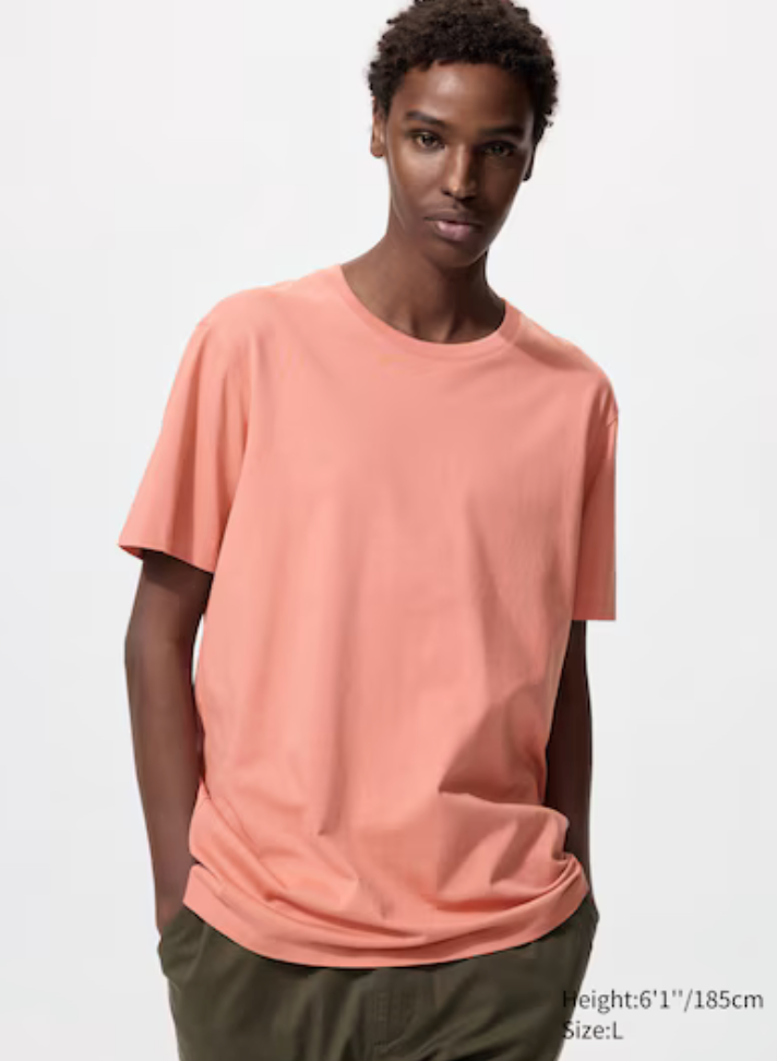 100% Organic Cotton Crew Neck T-Shirt